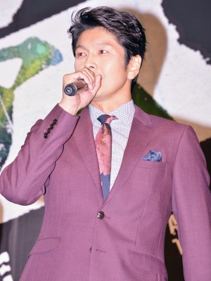 『ミュージアム』ジャパンプレミアに登壇した、丸山智己