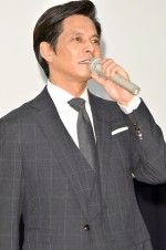 『IQ246～華麗なる事件簿～』特別披露試写会に出席した、織田裕二