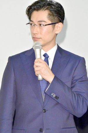 『IQ246～華麗なる事件簿～』特別披露試写会に出席した、ディーン・フジオカ
