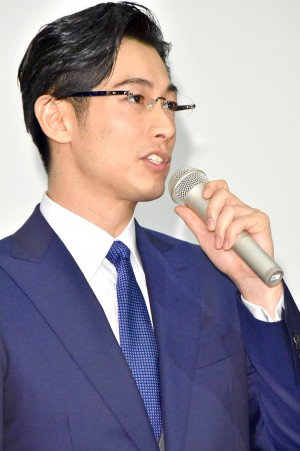 『IQ246～華麗なる事件簿～』特別披露試写会に出席した、ディーン・フジオカ