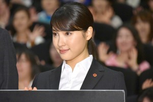 『IQ246～華麗なる事件簿～』特別披露試写会に出席した、土屋太鳳