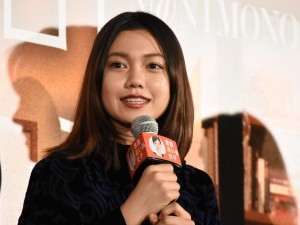 二階堂ふみ、『何者』初日舞台挨拶にて