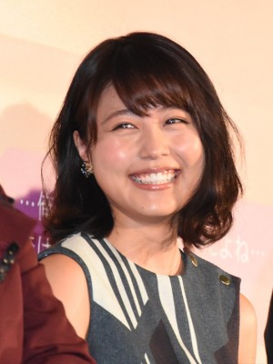 有村架純、『何者』初日舞台挨拶にて