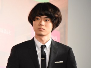菅田将暉、『何者』初日舞台挨拶にて