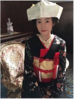 蓮佛美沙子、『べっぴんさん』花嫁衣裳を公開　撮影は「てんやわんやでした」