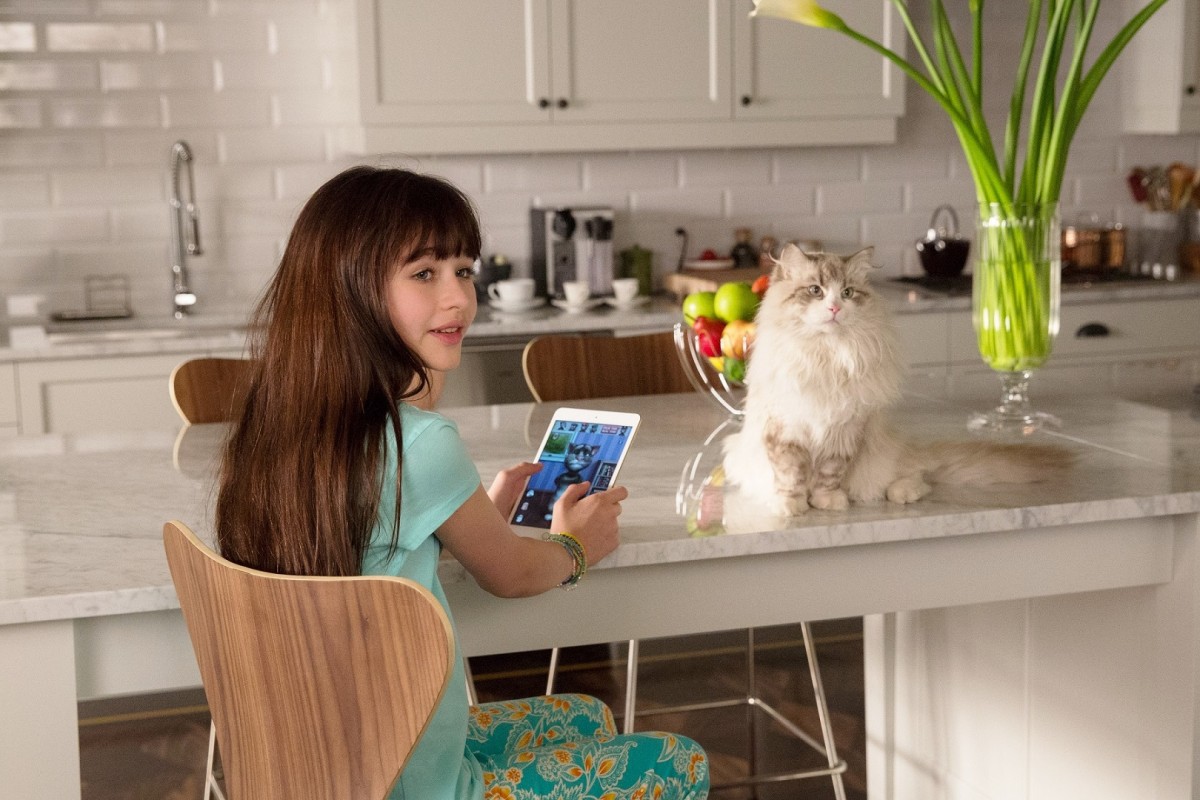 “おっさん猫”とヒロインの少女に胸キュン！『メン・イン・キャット』新場面写真