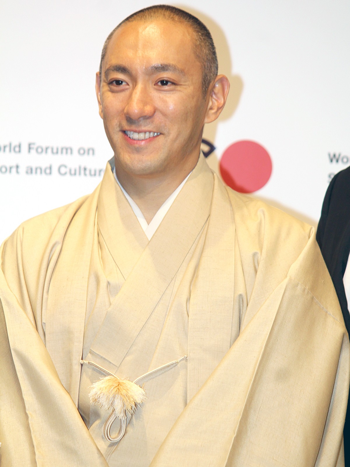 文化イベント『The Land of the Rising Sun』記者会見に登場した、歌舞伎俳優 十一代目 市川海老蔵