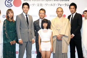 文化イベント『The Land of the Rising Sun』記者会見の様子