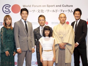 文化イベント『The Land of the Rising Sun』記者会見の様子