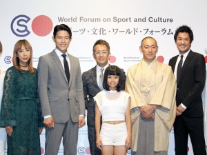 文化イベント『The Land of the Rising Sun』記者会見の様子