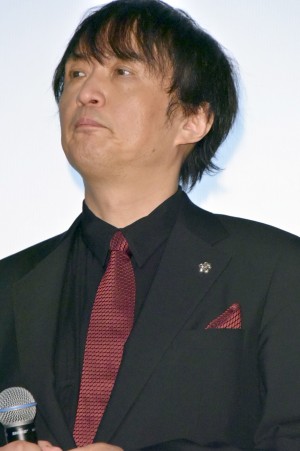 映画『闇金ウシジマくん ザ・ファイナル』初日舞台挨拶に登壇した、山口雅俊監督