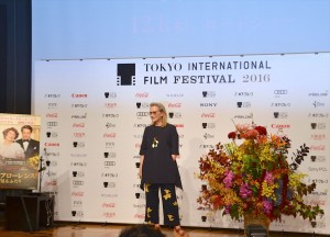 『マダム・フローレンス！夢見るふたり』来日会見に出席した、メリル・ストリープ