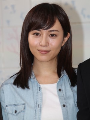  ドラマ『千住クレイジーボーイズ』取材会に出席した、比嘉愛未