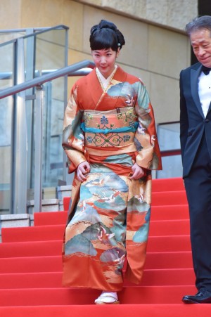 黒木華『第29回東京国際映画祭』レッドカーペット