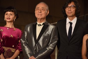 津川雅彦、行定勲監督『第29回東京国際映画祭』レッドカーペット