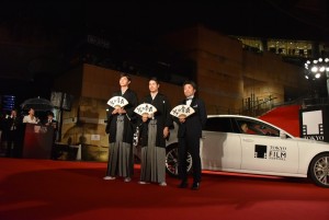 東出昌大、松山ケンイチ、森義隆監督『第29回東京国際映画祭』レッドカーペット