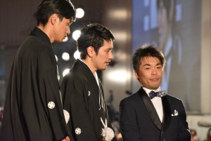 東出昌大、松山ケンイチ、森義隆監督『第29回東京国際映画祭』レッドカーペット