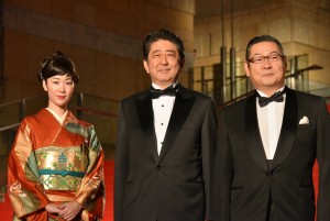 安倍晋三内閣総理大臣、黒木華『第29回東京国際映画祭』レッドカーペット