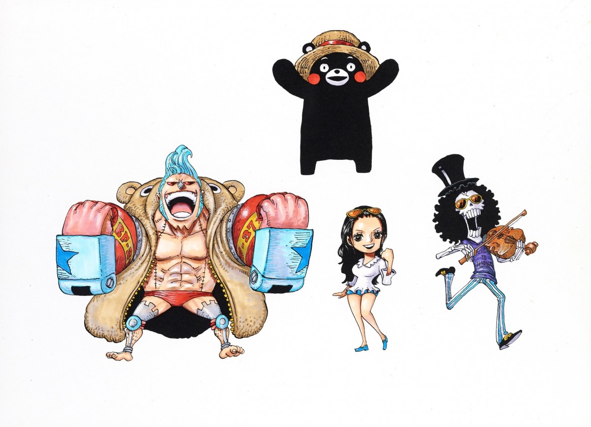 『ONE PIECE』熊本復興プロジェクト始動！　尾田栄一郎描き下ろし限定グッズも販売