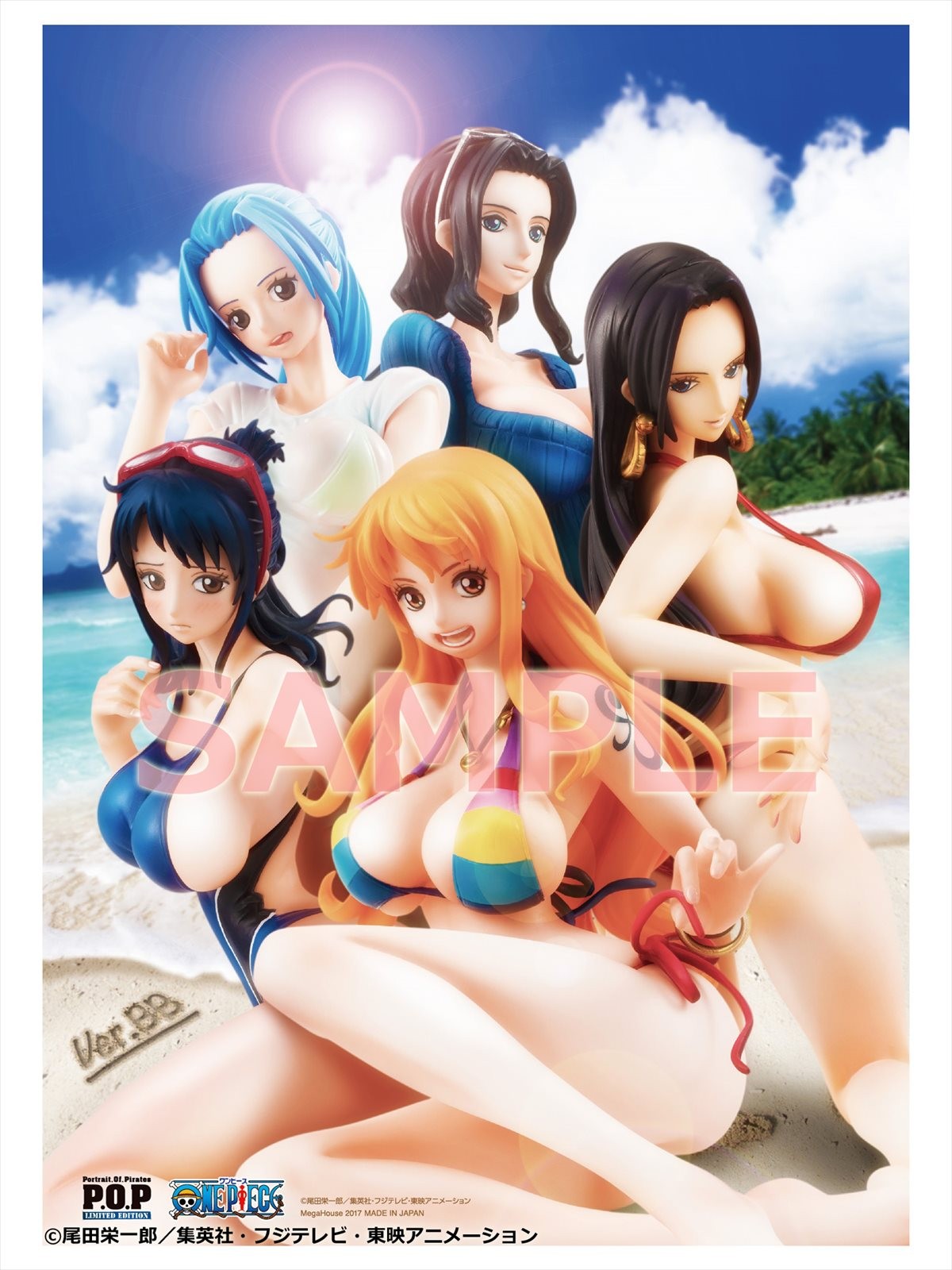『ワンピース』王女ビビ＆女帝ハンコック、“目のやり場に困る”セクシーフィギュア発売