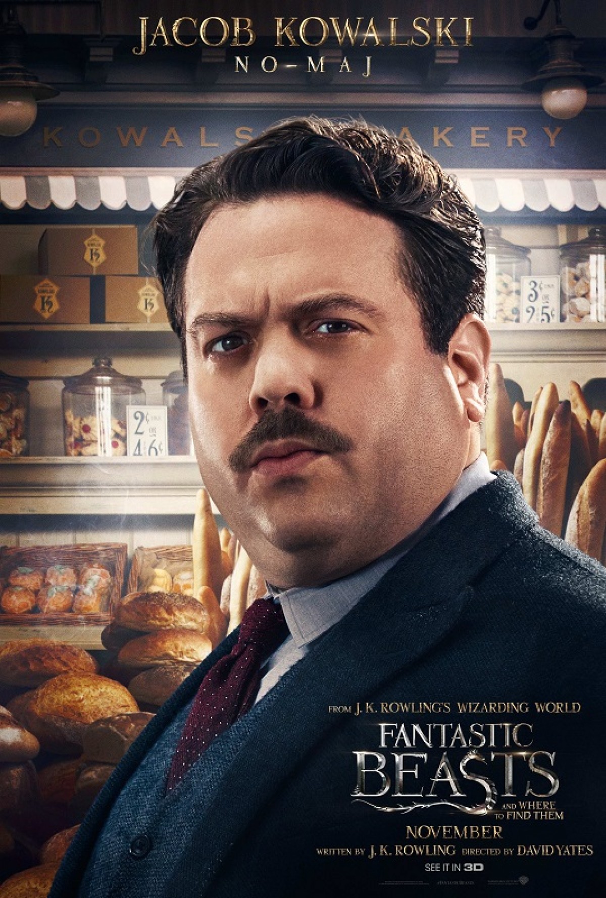 『ファンタスティック・ビースト』キャラビジュアル解禁！ 気になる“性格”も明らかに