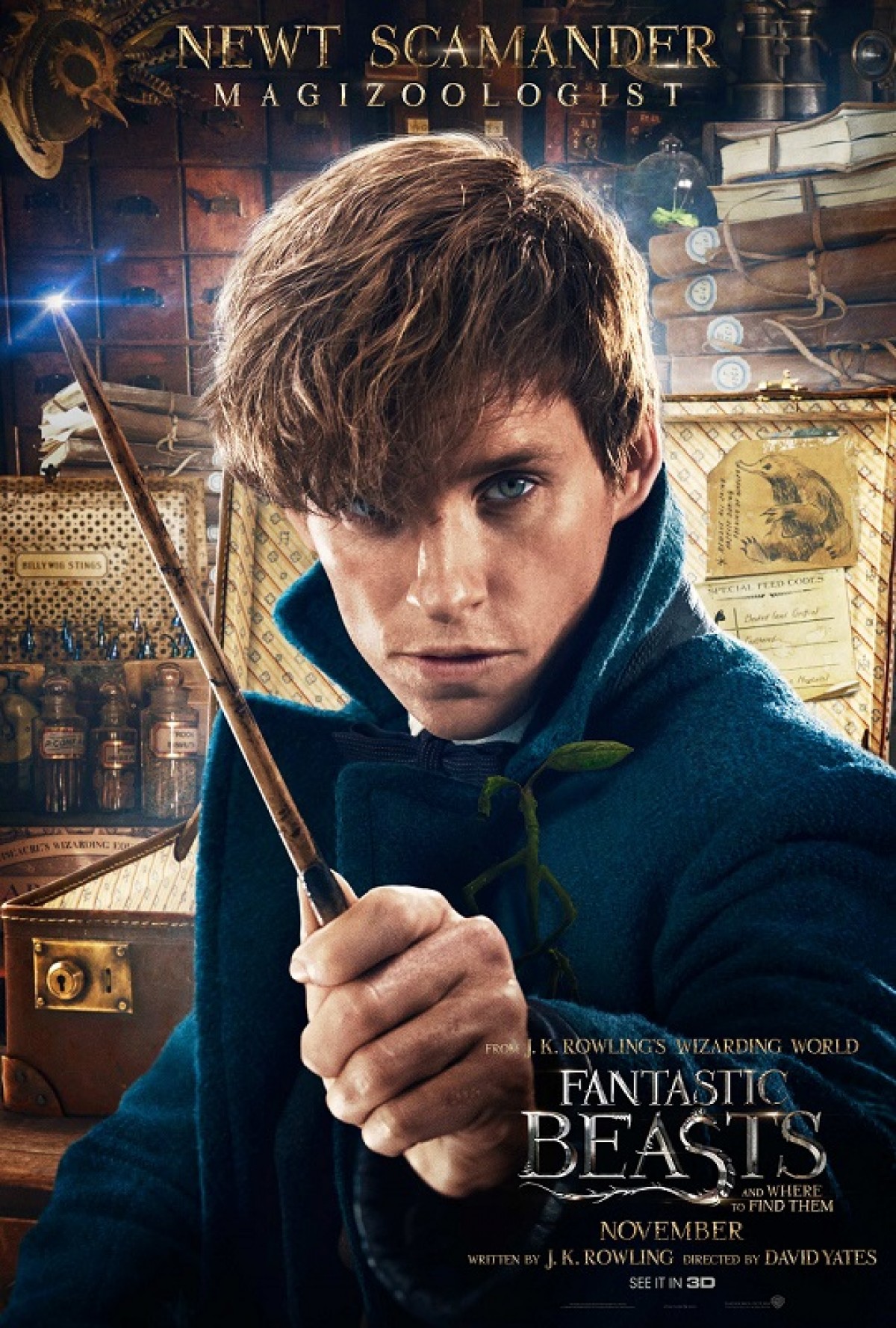 『ファンタスティック・ビースト』キャラビジュアル解禁！ 気になる“性格”も明らかに