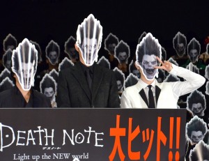 『デスノート Light up the NEW world』初日舞台挨拶にて