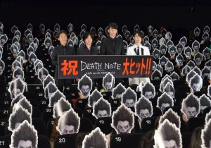 『デスノート Light up the NEW world』初日舞台挨拶にて