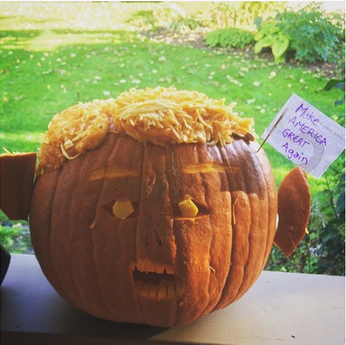 米大統領選がハロウィンにも影響？　“トランプかぼちゃ”がアツい！