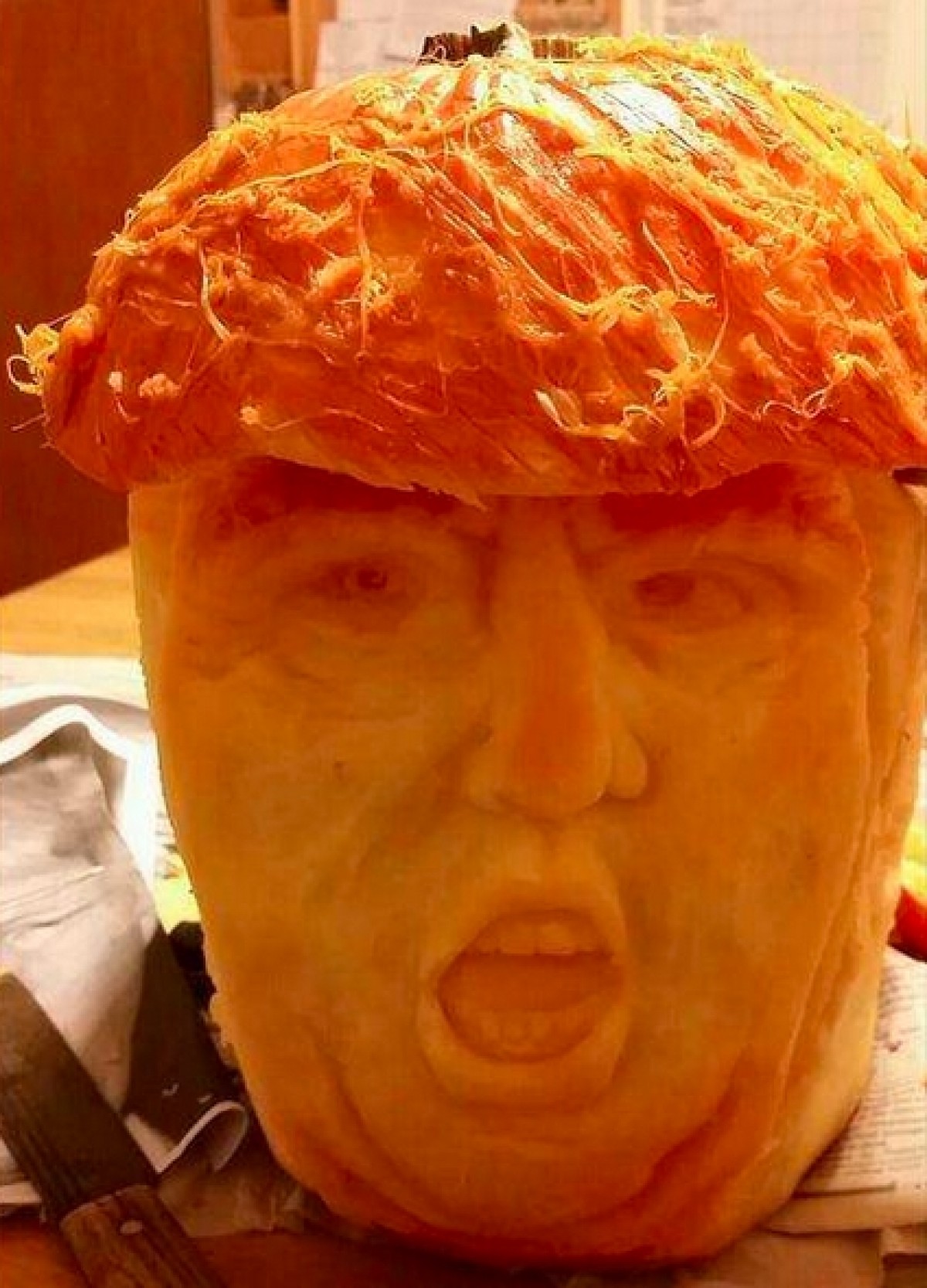 米大統領選がハロウィンにも影響？　“トランプかぼちゃ”がアツい！