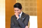NHK大河ドラマ『西郷どん』記者会見に出席した、鈴木亮平