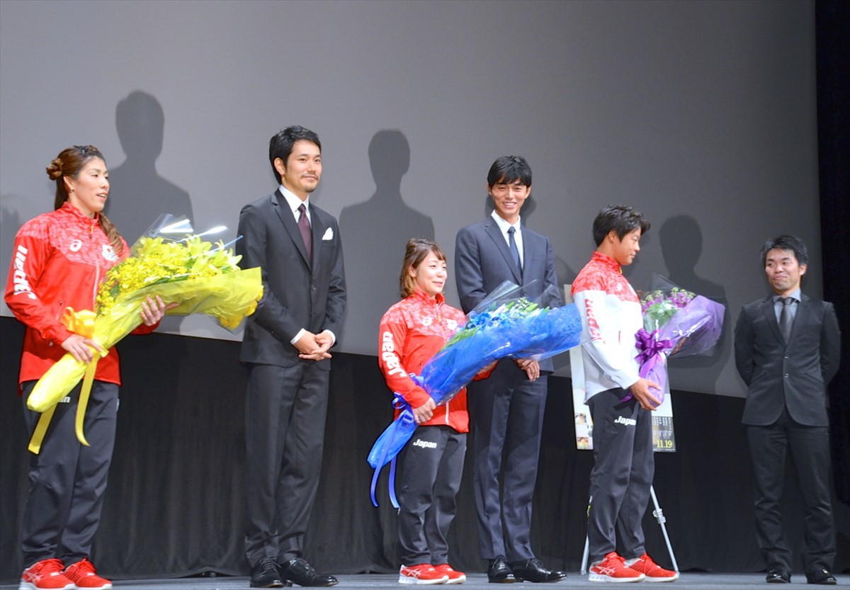 ＜TIFF2016＞松山ケンイチ、吉田沙保里らメダリストの祝福に感激！「異種格闘技戦のような時間」