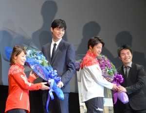 『聖の青春』舞台挨拶にて