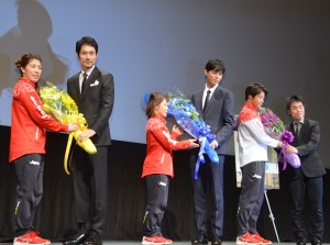 『聖の青春』舞台挨拶にて