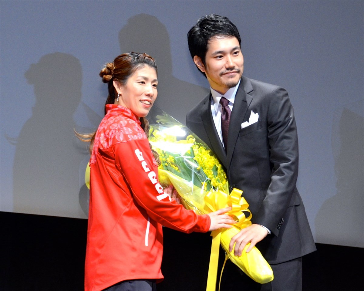 ＜TIFF2016＞松山ケンイチ、吉田沙保里らメダリストの祝福に感激！「異種格闘技戦のような時間」