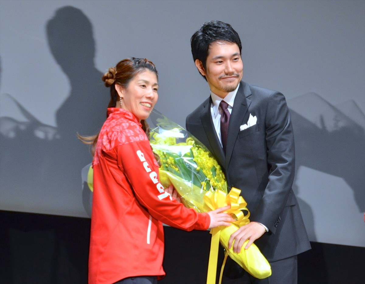 ＜TIFF2016＞松山ケンイチ、吉田沙保里らメダリストの祝福に感激！「異種格闘技戦のような時間」