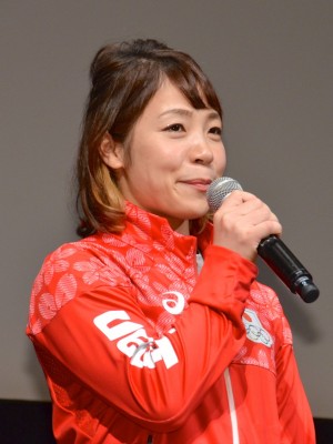 三宅宏実、『聖の青春』舞台挨拶にて