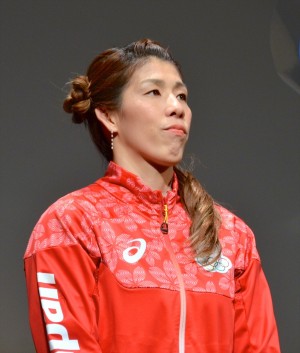 吉田沙保里、『聖の青春』舞台挨拶にて