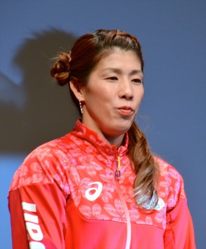 吉田沙保里、『聖の青春』舞台挨拶にて