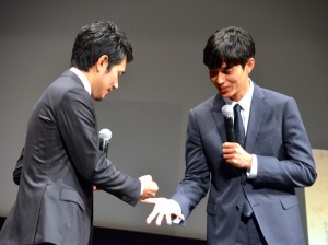 『聖の青春』舞台挨拶にて