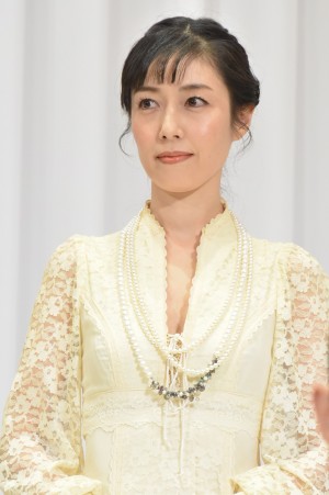 『エリザベート TAKARAZUKA20周年 スペシャル・ガラ・コンサート』記者会見に出席した、大鳥れい