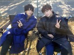 『ひるなかの流星』三浦翔平＆白濱亜嵐、笑顔オフショットに反響「顔面偏差値高すぎ」