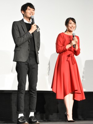 古川雄輝＆広瀬アリス、映画『L－エル－』の完成披露上映会に出席