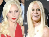 ドナテラ・ヴェルサーチ（右）を演じると伝えられた、レディー・ガガ