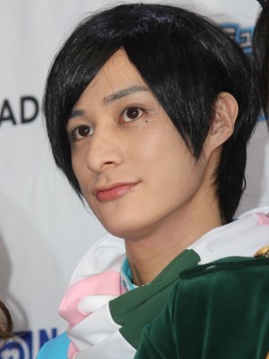 ミュージカル『青春‐AOHARU‐鉄道』会見に出席した、高崎翔太