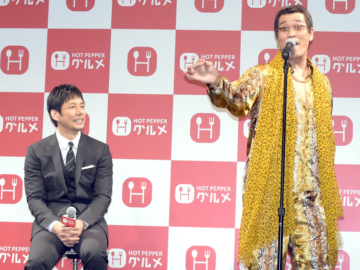 西島秀俊、ピコ太郎の“生PPAP”に感激「これは自慢できますね！」