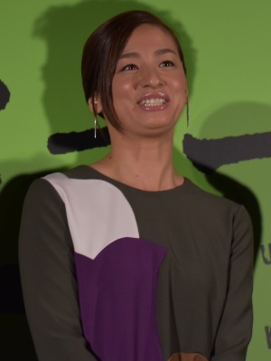 映画『ミュージアム』初日舞台挨拶の模様　尾野真千子