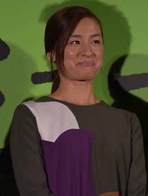 映画『ミュージアム』初日舞台挨拶の模様　尾野真千子