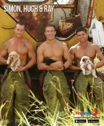 ムキムキ半裸とかわいいワンコが眩しい！ オーストラリアの消防士カレンダーが話題に