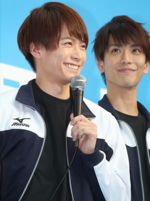 小澤廉＆黒羽麻璃央、『男水！』キックオフイベントに出席